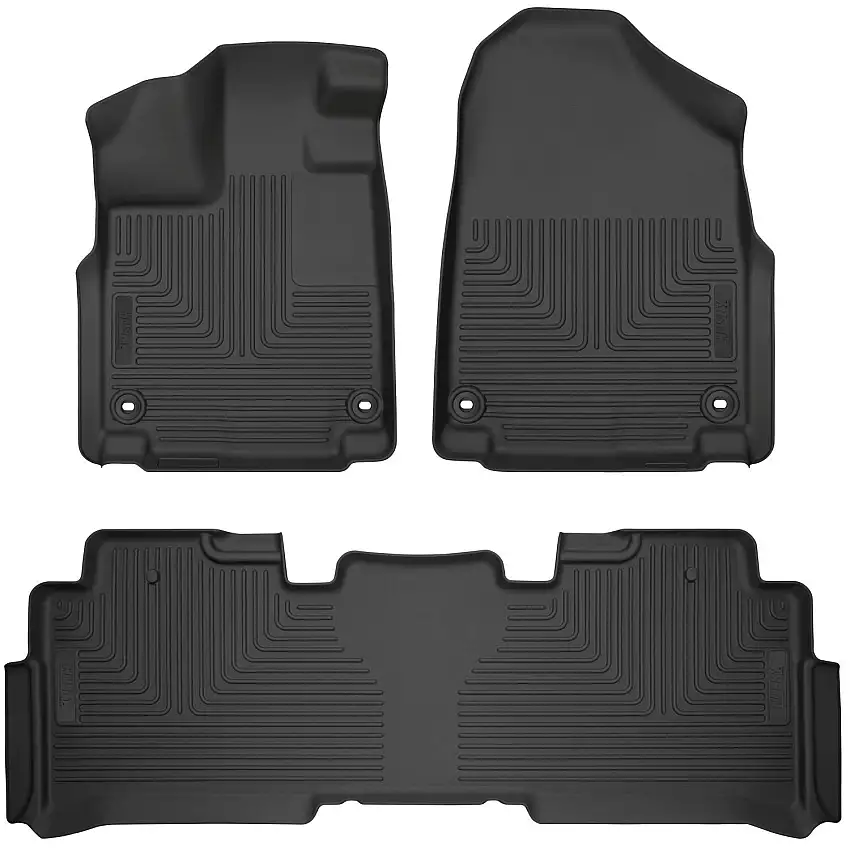 Husky Liners 93761 Weatherbeater - Front & 2nd Seat Floor Liners
