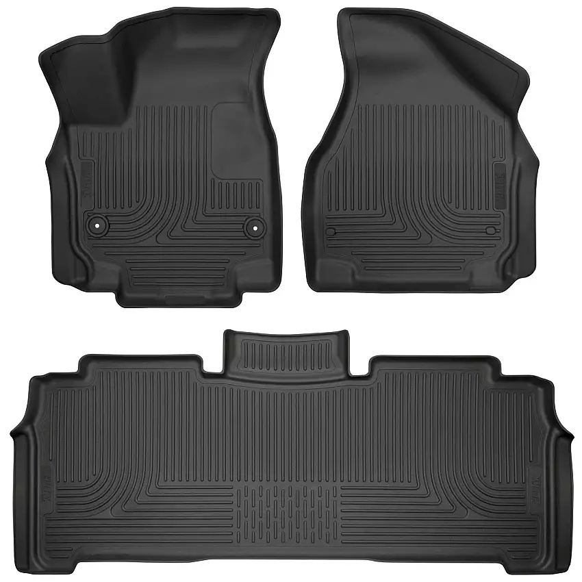 Husky Liners 93771 Weatherbeater - Front & 2nd Seat Floor Liners