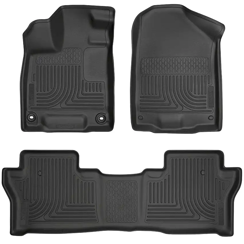 Husky Liners 93781 Weatherbeater - Front & 2nd Seat Floor Liners