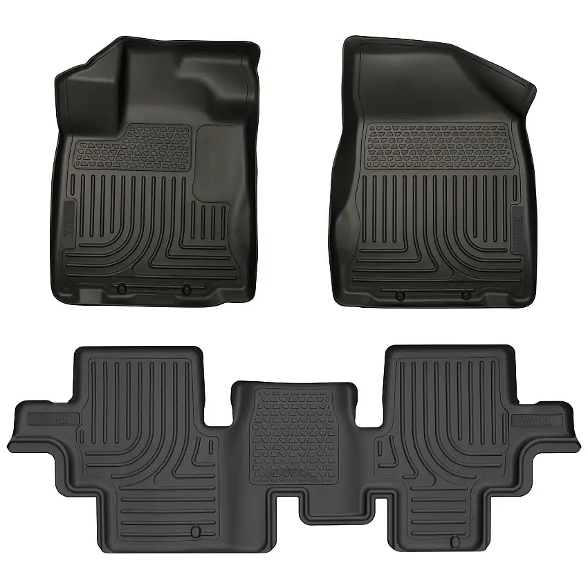 Husky Liners 93791 Weatherbeater - Front & 2nd Seat Floor Liners