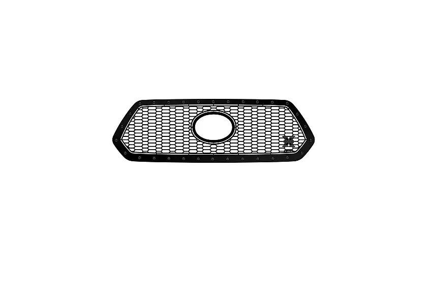 T-Rex Grilles 7719511-BR Stealth Laser X Grille, Black, Mild Steel, 1 Pc, Insert