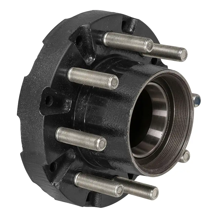 CURT 791398 Threaded Trailer Idler Hub Assembly - Short, 10,000-lb. 8 on 6-1/2"