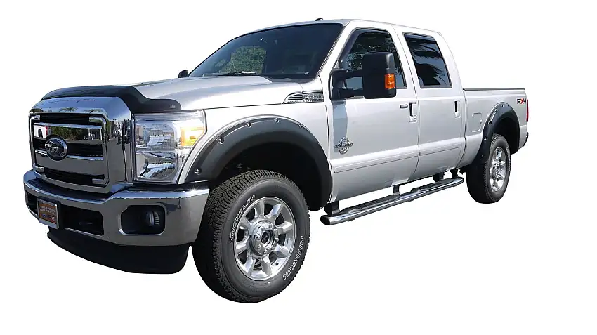 EGR 793814 EGR 793814-Premium Series S/S Bolt On Fender Flares for 11-16 Ford Super Duty
