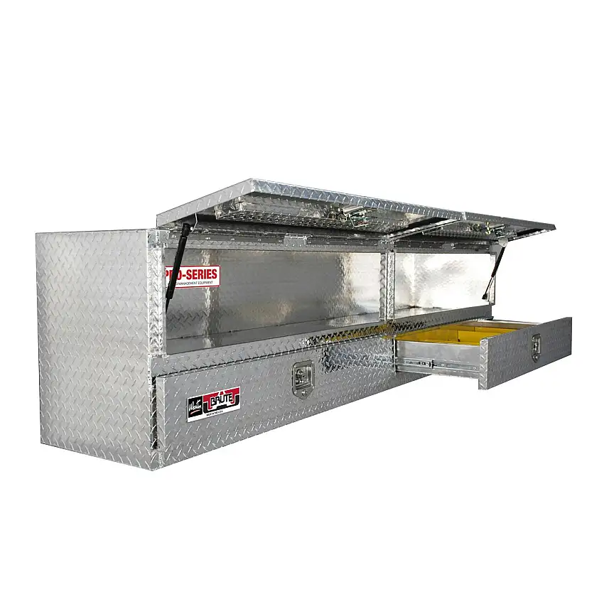 Westin Automotive 80-TB400-96D-BD Brute High Cap 96in Stake Bed Contractor Box