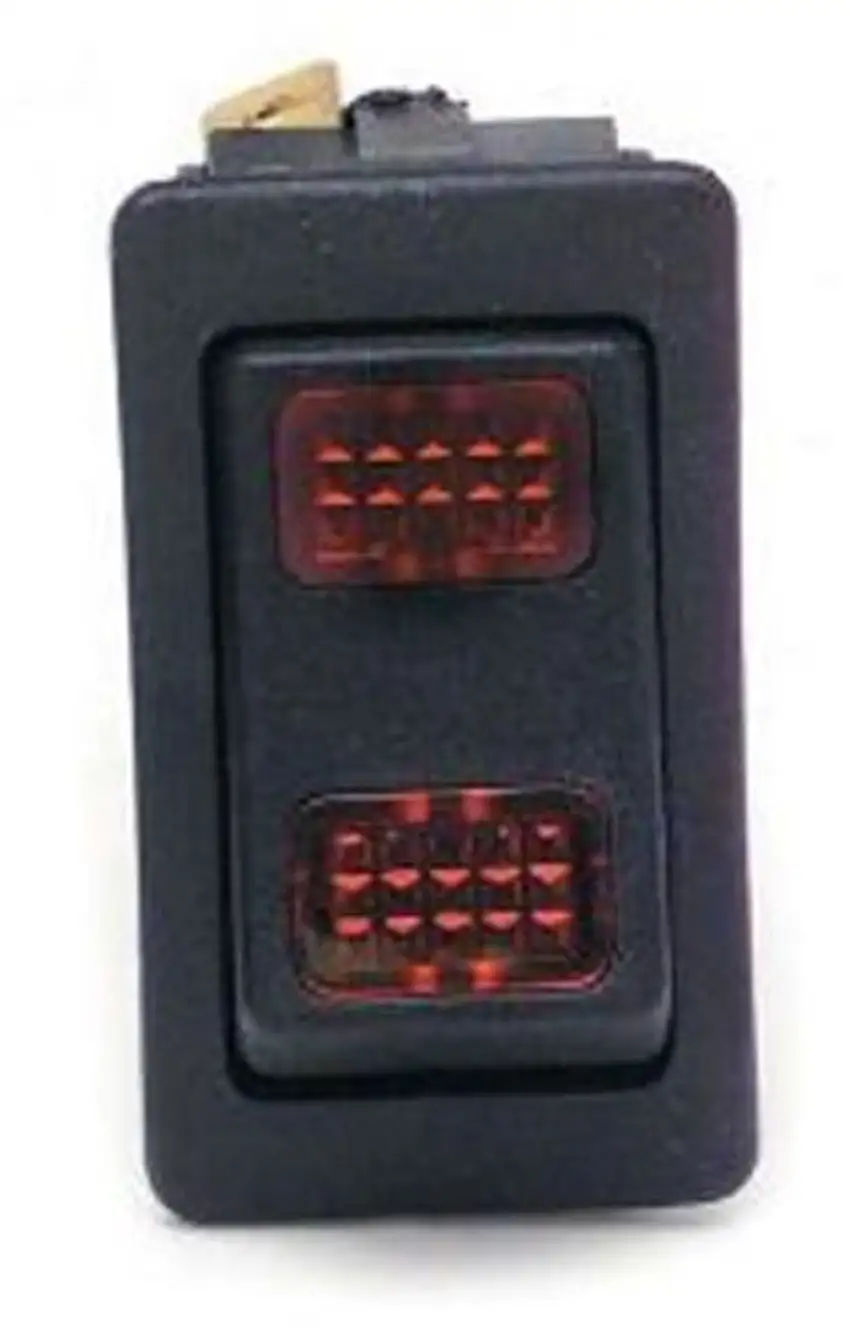 Painless 80401 Rocker Switch/On-Off/Red Lighted