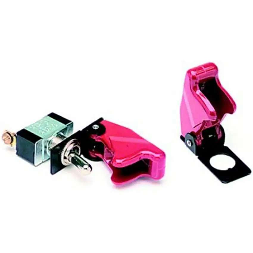 Painless 80521 Red Aircraft Switch Cover/Fits all toggle switches