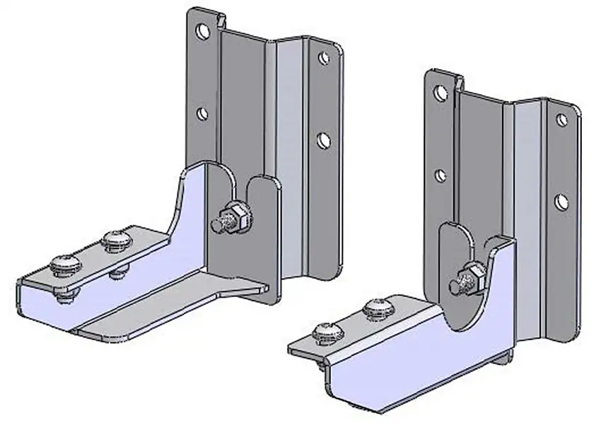 ARB, USA 813408 Rear Awning Bracket Touring/Flat Rack
