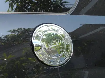 TFP 820 Fuel Door Insert 1 Piece Design Plastic Chromed Finish