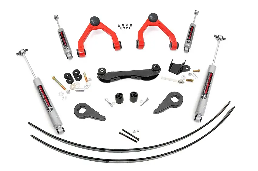 Rough Country 2-3 Inch Lift Kit Rear AAL Chevy C1500/K1500 Truck & SUV 4WD (1988-1999)1988-1999 17030RED
