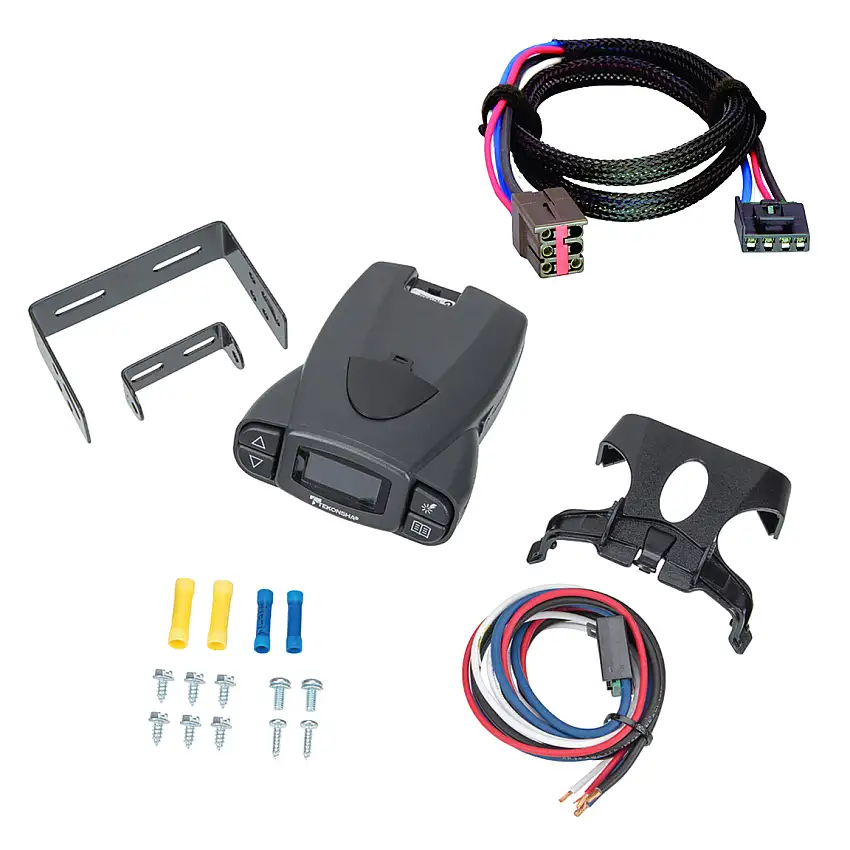 2003-2005 Lincoln Aviator Tekonsha Prodigy P3 Proportional Brake Controller for Trailers with 1 to 4 Axles Black 90195