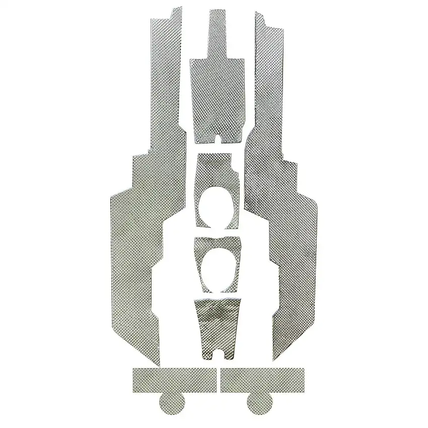 Design Engineering, Inc. 902402 Heat Cntrl Kit, Polaris RZR 900/1000, Center Console, 2-seat