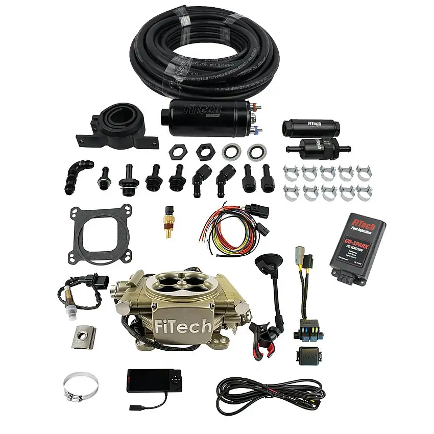 FiTech 93105 Easy Street 600 HP Classic Gold EFI System