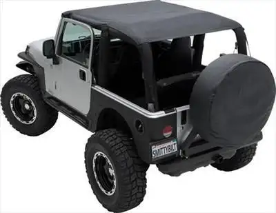 SmittyBilt Extended Brief Top In Mesh For 2010+ Jeep Wrangler JK 2 Door 94200