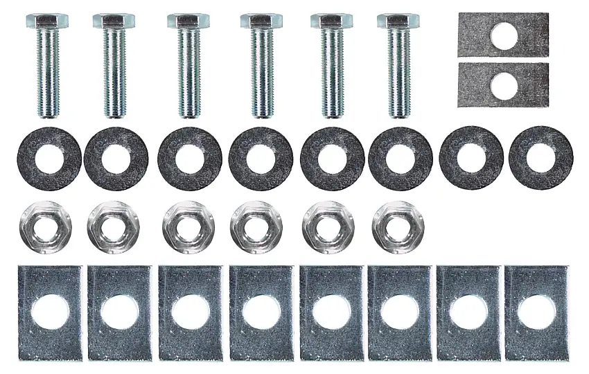 Reese Towpower Hardware Kit For Class 4 Trailer Hitch, 2 Inch 96906 For 2003-2007 Ford E-350 Econoline Super Duty