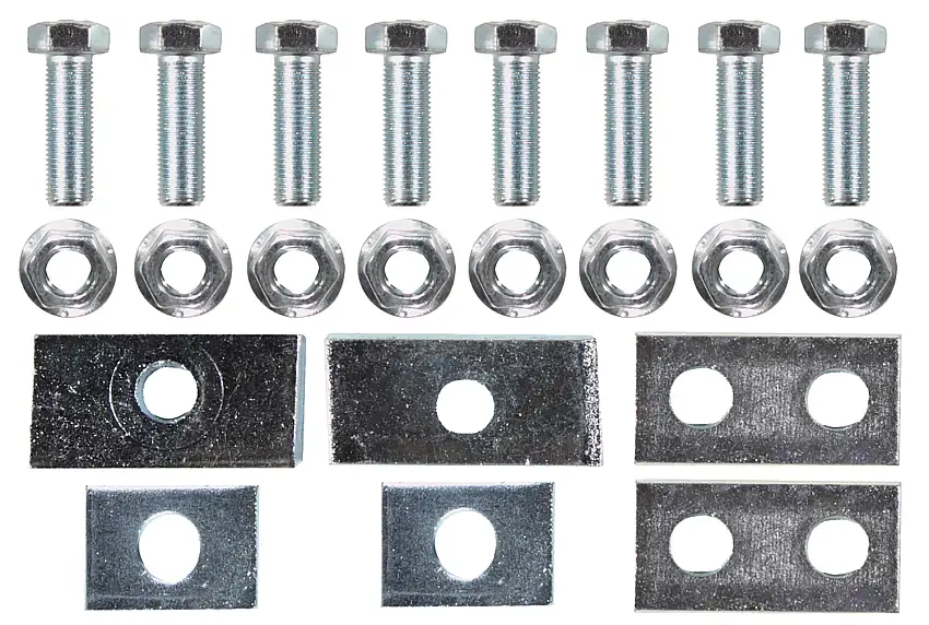 Reese Towpower Hardware Kit For Class 5 Trailer Hitch, 2 Inch 96938 For 1985-1986 GMC K3500 w/34" Wide Frames