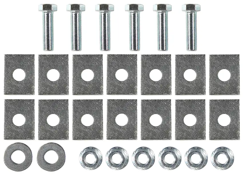Reese Towpower Hardware Kit For Class 5 Trailer Hitch, 2 Inch 96945 For 2003-2007 Ford E-150 Econoline