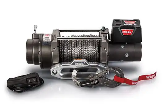 Warn 97730 Heavyweight Series Winch 12V Synthetic 15000lb