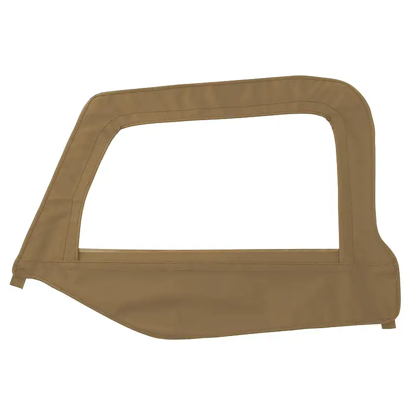 SmittyBilt OE Style Replacement Top With Half Door Uppers & Tinted Windows In Spice Denim (Rounded Corners) For 1997-06 Jeep Wrangler TJ 9970217
