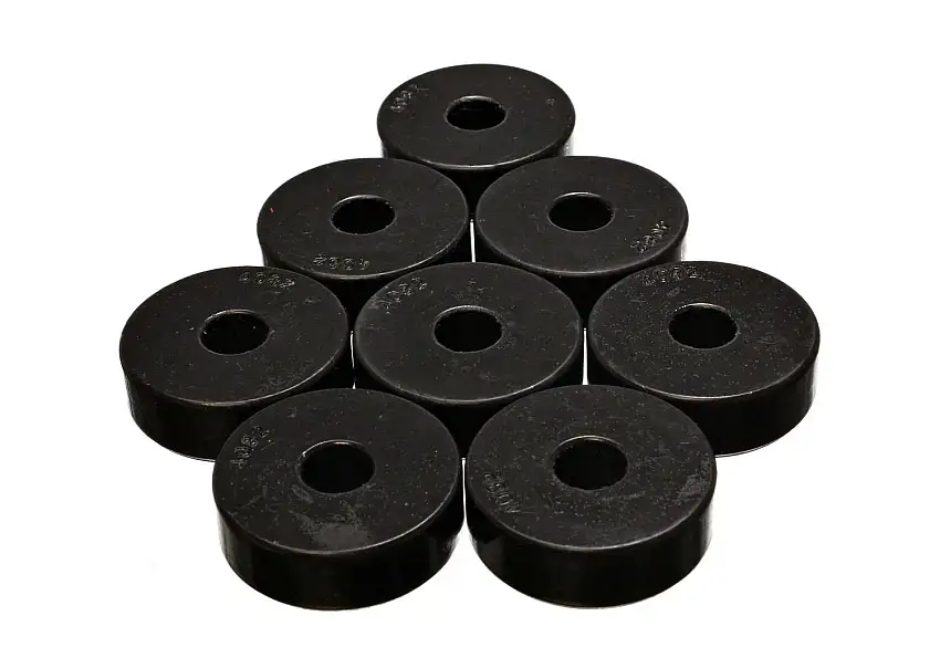 Energy Suspension 9.9529G Polyurethane Body Bushing Pad Set, Round