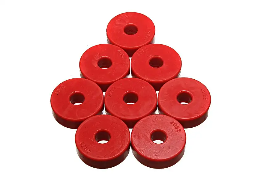 Energy Suspension 9.9529R Polyurethane Body Bushing Pad Set, Round