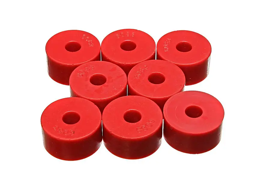 Energy Suspension 9.9530R Polyurethane Body Bushing Pad Set, Round