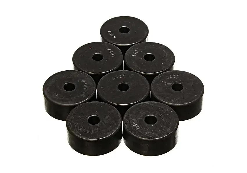 Energy Suspension 9.9531G Polyurethane Body Bushing Pad Set, Round