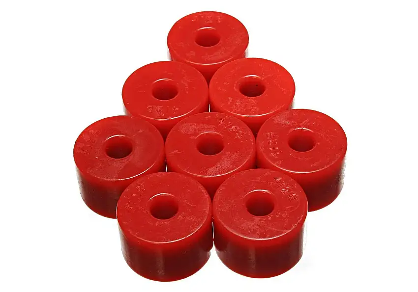 Energy Suspension 9.9532R Polyurethane Body Bushing Pad Set, Round
