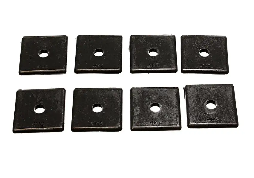 Energy Suspension 9.9533G Polyurethane Body Bushing Pad Set, Square