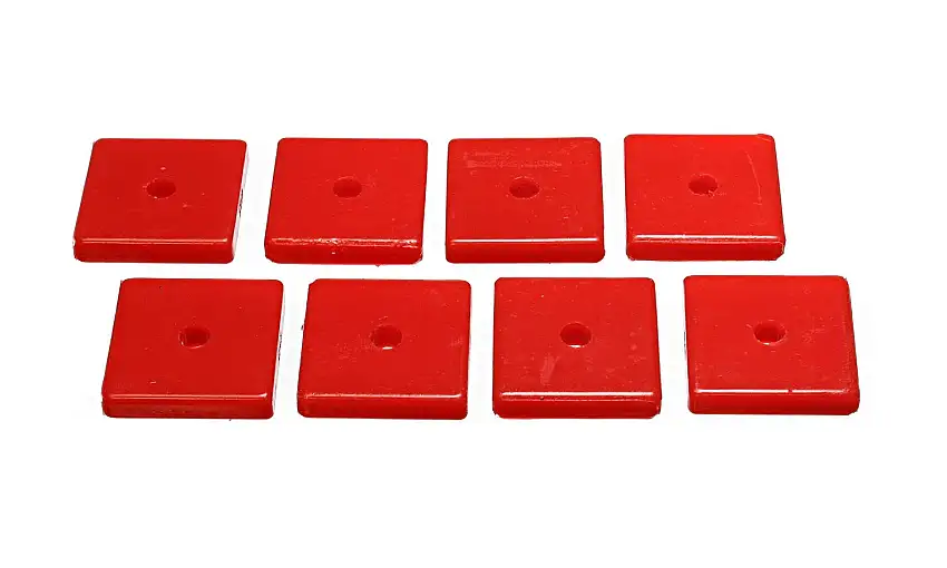 Energy Suspension 9.9534R Polyurethane Body Bushing Pad Set, Square