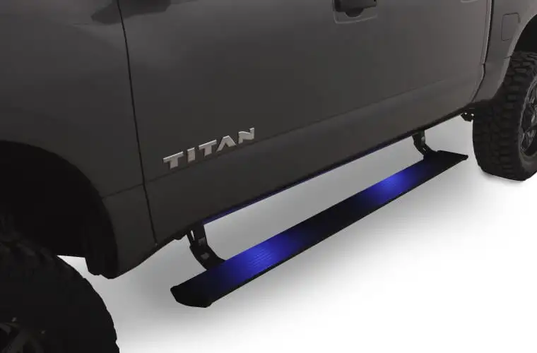 AMP Research Powerstep Plug-N-Play 16-17 Nissan 5.0L Titan XD Cummins