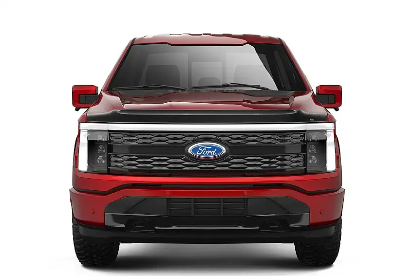 AVS 436223 Aeroskin II Hood Protector; Textured Black