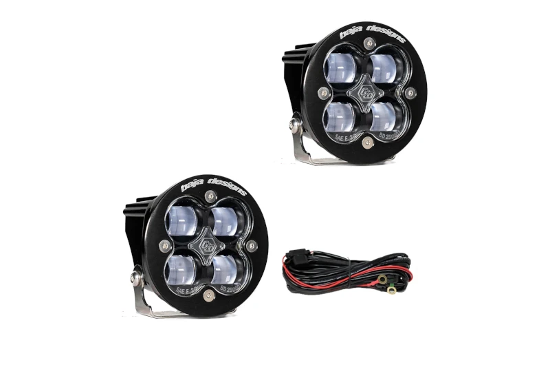 Baja Designs Universal Squadron-R SAE LED Auxiliary Light Pod Kit (Clear) | 247802