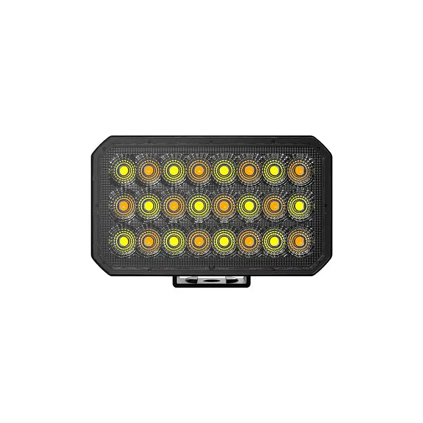 ARC Lighting BB44042 Work Pod Task, 3" x 4" Rectangular Flood Light, Dual Color White/Amber, Pedestal