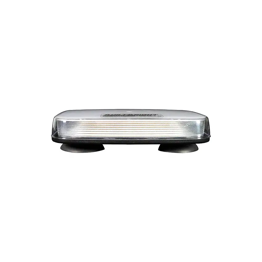 ARC Lighting BB6001A Work Bar Strobe 12, Mini Light Bar 12 Inch, Amber/White, All In One Package