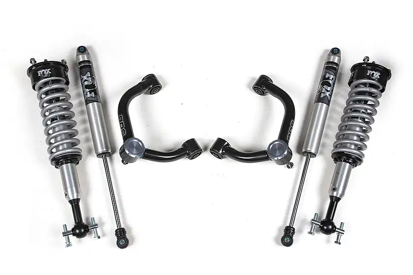 BDS Suspension BDS1911FSL 2021-2025 Ford F150 4wd, 2" Suspension Lift Kit, BDS UCA w/o Sensor, 0" Rear Lif