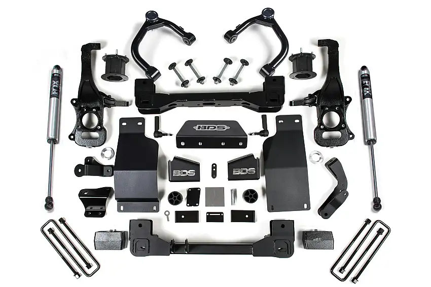 BDS Suspension BDS1802FS 2019-2024 Chevy/GMC 1500 4wd 4" Suspension System - Diesel - Fox