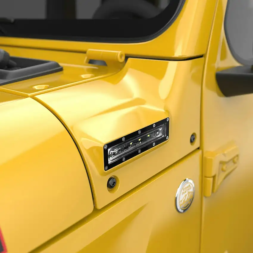 EGR VSLJP0900 EGR VSLJP0900- VSL Cowl Light - Painted PYV for 2018-2025 Jeep JL/Gladiator JT