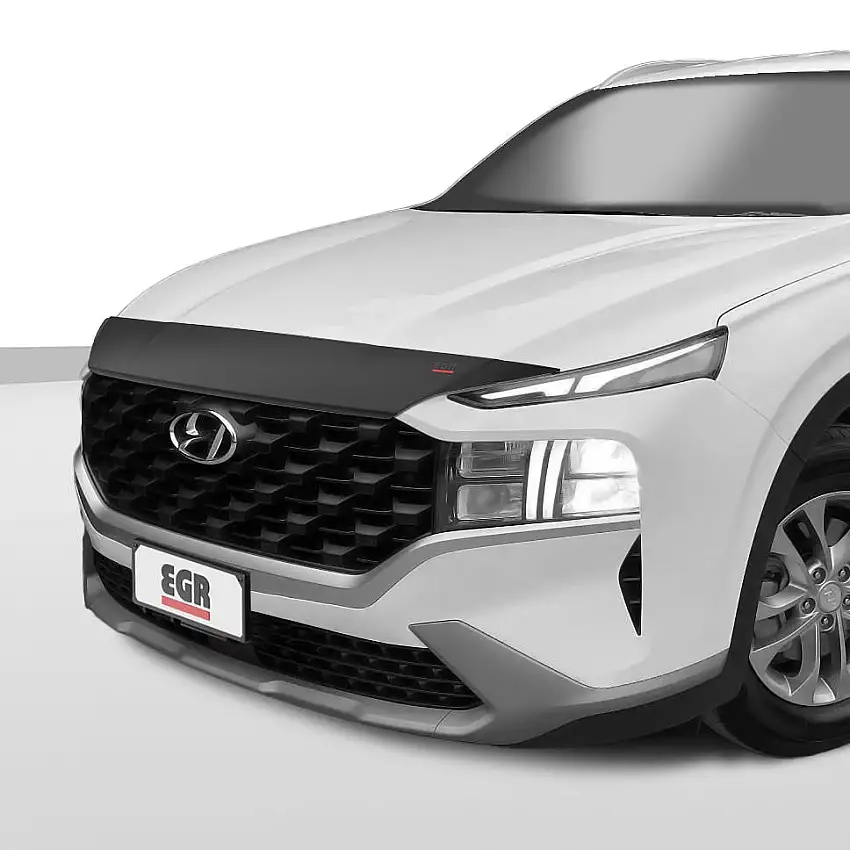 EGR 308305 EGR 308305- Matte Finish Superguard Hood Guard for 19-23 Hyundai Santa Fe