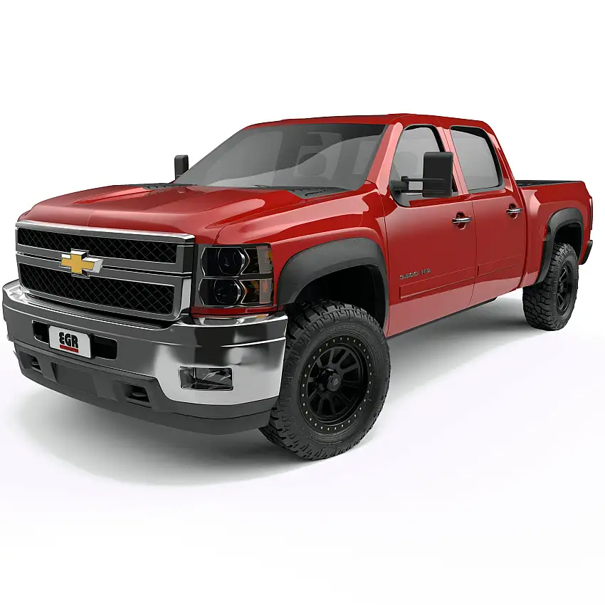 EGR BLF2023 EGR BLF2023-Baseline Series Rugged Look Fender Flares for 07-13 Silverado 1500