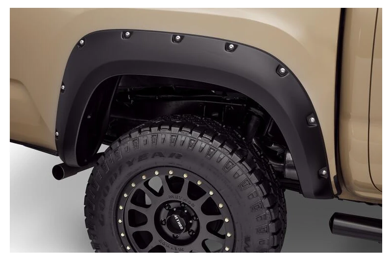 2022-2025 Toyota Tundra Bushwacker Pocket Style Fender Flares (2pc Rear) | 30054-02