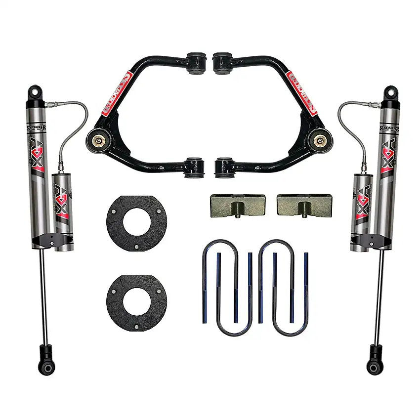 Skyjacker C19350MKX 3.5 in. Suspension Lift Kit With ADX 2.0 Remote Reservoir Shocks.