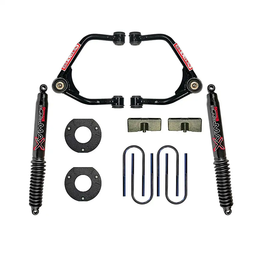 Skyjacker C19350MPB 3.5 in. Suspension Lift Kit With Black MAX Shocks.