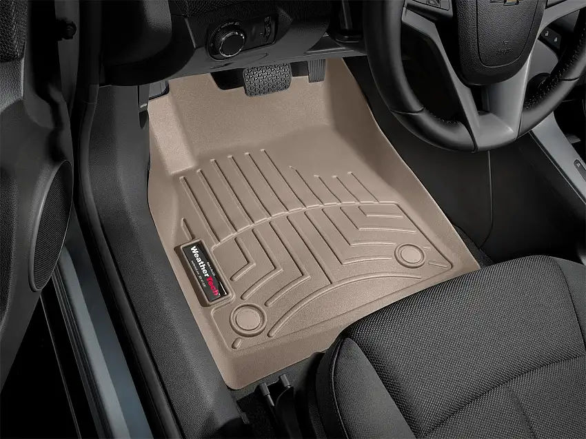WeatherTech FloorLinerTM DigitalFit; Tan; Front 455231