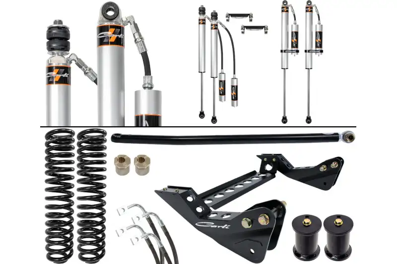 2008-2010 Ford F250 & F350 4x4 Diesel Carli 4.5 BackCountry Lift System | CS-F45-BC-CS-08