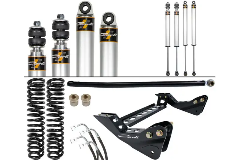 2005-2007 Ford F250 & F350 4x4 Diesel Carli 4.5 inch Commuter Lift System | CS-F45-COM-CS-05