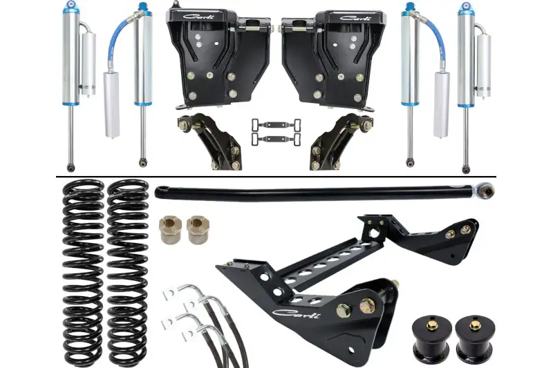 2008-2010 Ford F250 & F350 4x4 Diesel Carli 4.5 inch Dominator Lift System | CS-F45-D30-08