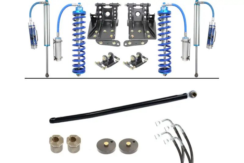 2005-2007 Ford F250 & F350 4x4 Diesel Carli 2.5 inch Coilover Lift System | CS-FLVL-CO25-05