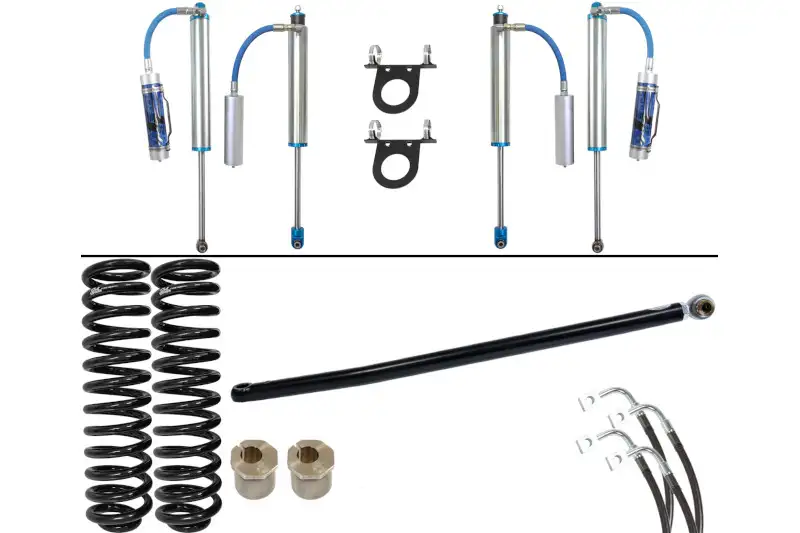 2005-2007 Ford F250 & F350 4x4 Diesel Carli 2.5 inch PinTop Lift System | CS-FLVL-PT25-05
