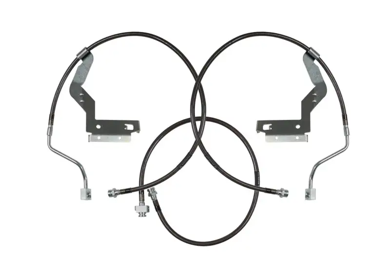2005-2007 Ford F250 & F350 4x4 Carli SS Extended Brake Lines | CS-FORDBBL-05