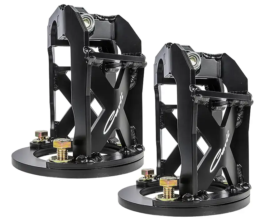 Carli 94-12 Ram 2500/3500 Fabricated Slide-over Shock Tower - 6.25" Tall (Extended Travel Application)